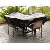 6' x 6' Dry Top Black Drawstring 8-mil Poly Tarp Item #500660