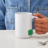 CafePress Cybersecurity Encrypt Everything Hacker Progr Mugs 15 oz (444 ml) Ceramic Coffee Mug