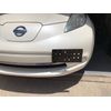 Front Bumper Tow Hook License Plate Mount Bracket For Nissan Leaf 2011-2017 New