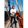 Boland 81995 Black Pirate Boot Tops Boot Covers