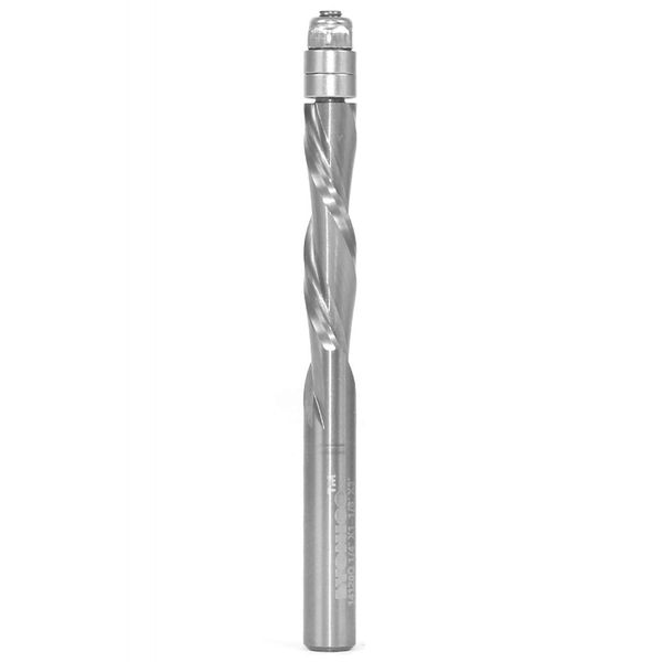 Yonico Router Bits Pattern Bit Solid Carbide Flush Trim Spiral 1/4-Inch...