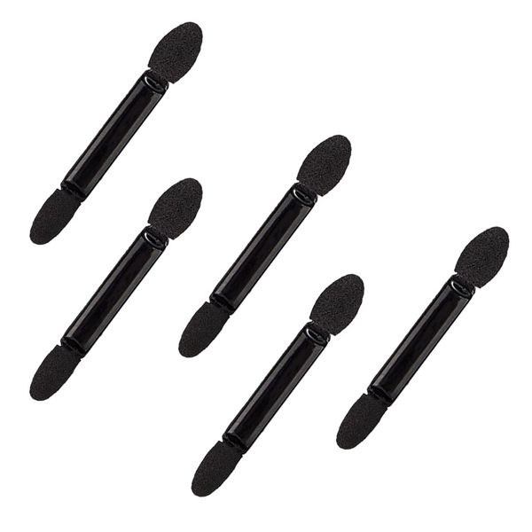Eyeshadow Applicator, 5 Pcs Eye Shadow Brush, Disposable Eyeshadow Applicator, Double Head Sponge Eyeshadow Brush