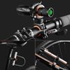 Vonpri [2 Pack] Flashlight Holder, Mount Bicycle Mounting Bracket Flashlight Holder Torch Clip 360º Rotation (Orange)