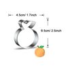 WDYJMALL Orange Shape Cookie Cutter