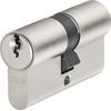 ABUS E30NP 598067 Profile Cylinder with 5 Keys, silver, 18318