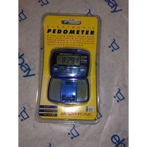 NEW Sportline Electronic Pedometer SP2799BL