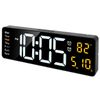 16" Digital LED Desk Alarm Clock Large Display Wall Clock Temperature Date Timer