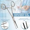 Rochester-Ochsner Hemostatic Forceps, 5.5", Straight, Serrated Jaws & 1x2 Teeth