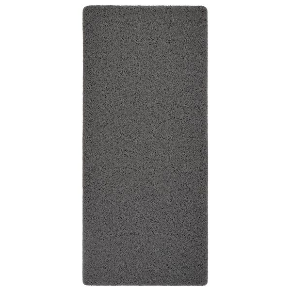 Reetual Loofah Bath Mats for Tub. Tub Mat for Textured Tub Surface 16x35in Bath Mat, Can Cut to Size. Non Slip Bathtub Mat, Soft Bath Mat, Grey Loofah Bathtub Mat Non Slip for Tile Floors.