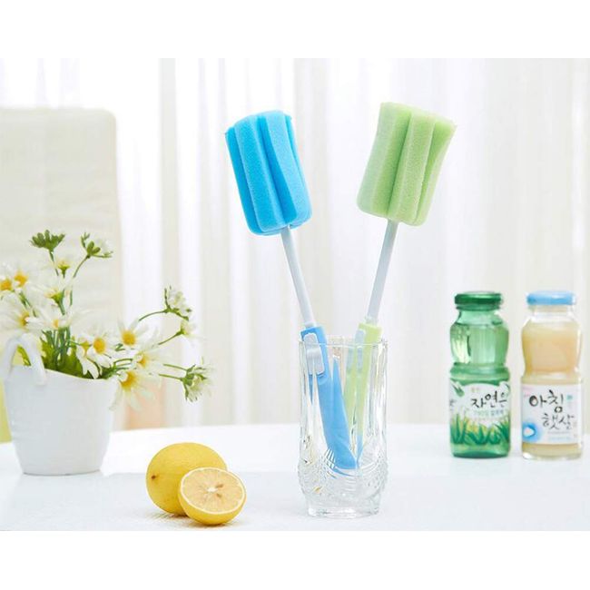 milk tumbler bottle brush cleaner sponge