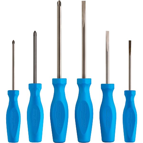 SD-6H 6 Piece Professional Screwdriver Set, Magnetic Tip, Made in USA, Molded Tr