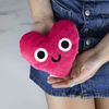 Gift Republic GR452113 Heart Microwaveable Hottie Lap Warmer, Plastic