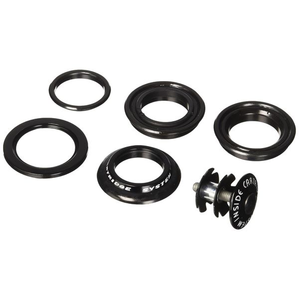 Point Headset Semi-Integrated Loo A-Head 1 1/8, Aluminium, black