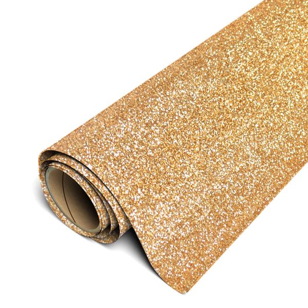 Siser Glitter 11.8"x5yd Roll (Old Gold, 15ft)