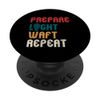 Prepare Light Waft Repeat Smudging Stick Energy Cleansing PopSockets Adhesive PopGrip
