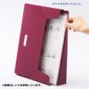 Lihit Lab File Stand Stand Case Slim A4 Navy A7770-11