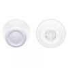 eXtremeRate Replacement Custom Joystick Analog Stick Compatible with p s 5 Controller, for p s 4 All Model Controller - White Clear
