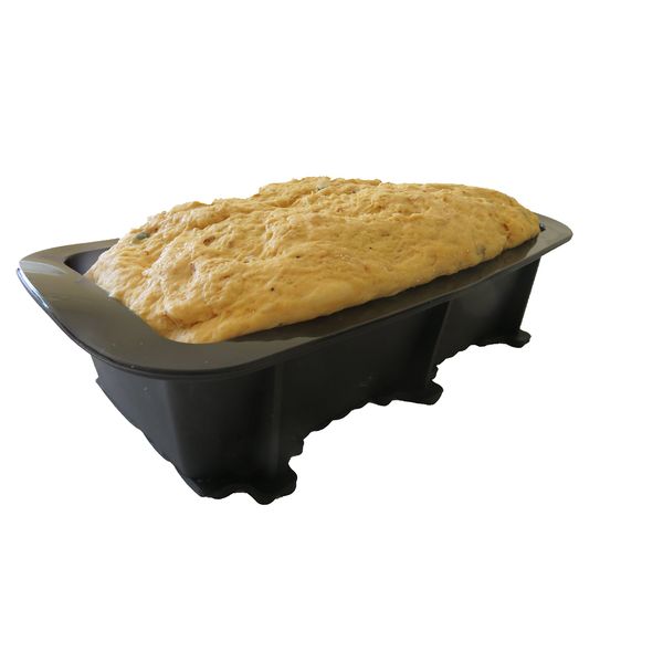 WellBake Silicone 2lb Easy Release Rectangle Loaf Pan 24cm x 10cm. For perfectly baked bread & cakes + 10 Year Guarantee