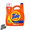 Tide Laundry Detergent Liquid, Original Scent, HE Compatible, 100 Loads, 132 oz.