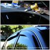 Side Window Visor Vent Sun Shade Rain Guard Deflector for 04-08 Chevy Malibu 4Dr