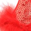 Red Sequin Devil Horns Alice Headband