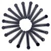 Rubber Bands for Braces, 1040 Pcs Black Orthodontic Ligature Ties O-Rings Elastic Braces Rubber Bands