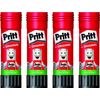 Pritt PK4MP Klebesticks, Transparent, 4 Stück