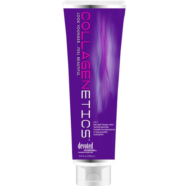 Collagenetics 2-in-1 Red Light Therapy Prep & Tanning Lotion - 270ml