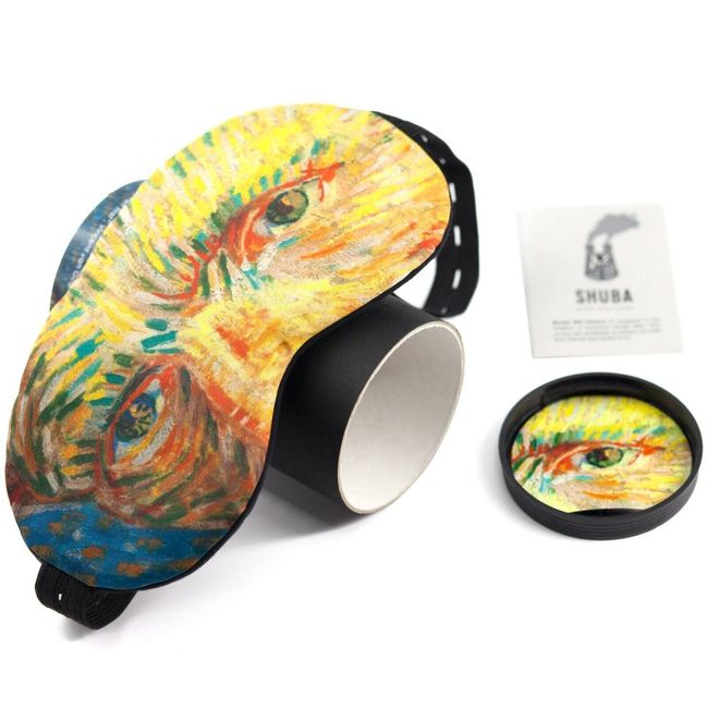 Soft Relax Sleeping Blindfold Eye Mask Sleep Cover (Van Gogh, Gift Pack)