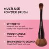 LAWLESS Women's Dual Ended Powder Brush, 1 Count
