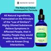 Renew MInd Homeopathic Support for  Vitality & Mental Focus 2 fl oz