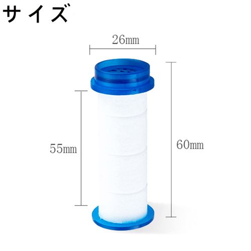 Chaojibao Set Shower Head Dedicated Filter Cartridge Replacement Cartridge for Shower Head Chlorine Removal Water Filter Set of 3 (Shower Head Dedicated Filter)