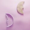 Moon with Face Cookie Cutter - 3 Sizes