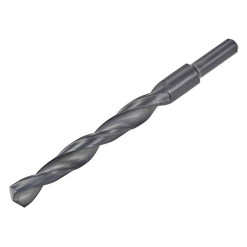 sourcing map Reduced Shank Twist Drill Bits 14mm High Speed Steel 4241 with 10mm Shank for Aluminum Alloy Steel Metal Plastic Wood