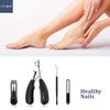 Inge Toenail Clippers Nail Clippers Toe Nail Clipper Thick Nails Clipper Nail Clipper Nail File - 4 Piece Set Boxed