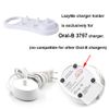 LazyMe Single/Couple Charger Holders Toothbrush Heads Holder Compatible for Oral-B, for Oral-B D Series, PRO Series (Couple)