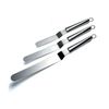 Generic Icing Spatula Set, Stainless Steel, 3 Pieces, Professional Grade