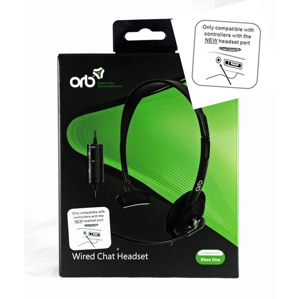 ORB Wired Chat Headset compatible with XBOX ONE