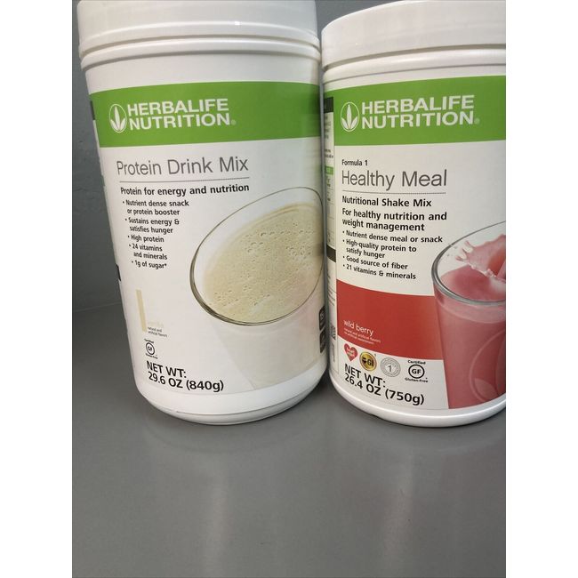 NEW Herbalife Formula 1 Healthy Meal shake and Protein Drink Mix ALL  FLAVORS