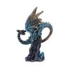 Nemesis Now Hear Me Roar Blue Dragon Calling Figur, Polyresin, Einheitsgröße