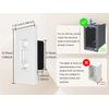 MOES Dimmer Light Switch Single Pole / 3-Way - Incandescent / LED / CFL 10 Pack
