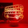 Personalised London Bus Light | led | sensory light (White base)