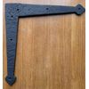 Door Corner Strap Brace Bracket 14.25 inch Flat L Shape 931