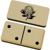 Azeeda 'Protea Flower' Domino Set & Box (DM00042955)