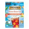 Twinings Iced Tea Peach Black Tea Single Serve K-Cups- 24 Count