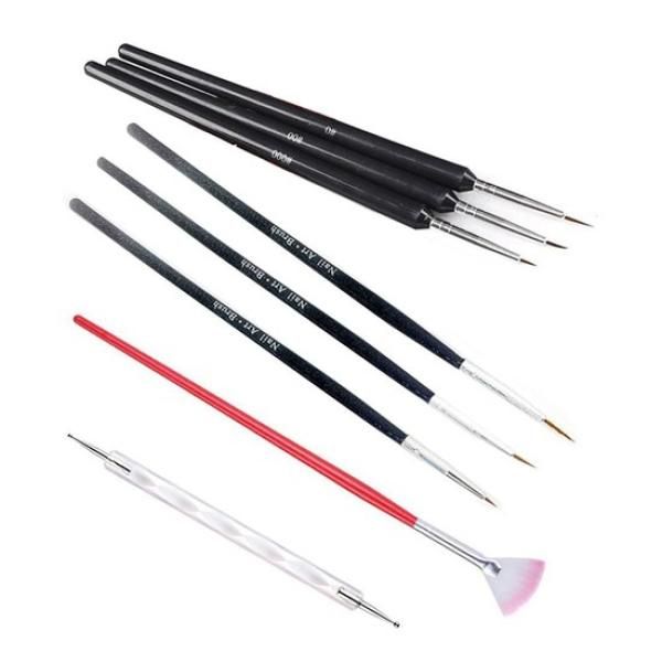 Nail Brush Set One Sepil Nail Dust Marble Stick