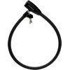 Bicycle Key Cylinder Cable Lock 60 cm Black 43440