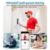 Wireless Video Doorbell Camera with Chime Two Way Audio Home Surveillance Camera