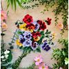 RIOLIS Cross Stitch Kit - 1516 - Pansy Medley