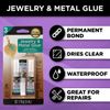 Aleene's Jewelry & Metal Glue .1oz 3/Pkg- (Parallel Import)